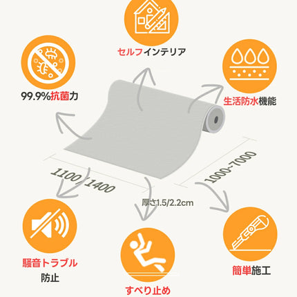 Caraz ロールマット（厚さ1.5cm） 正規販売店 15％OFF